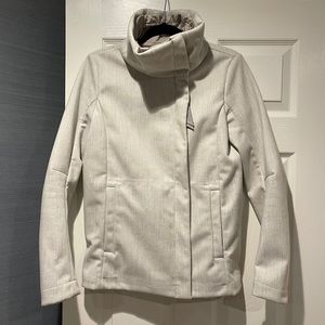 Lululemon Zip Jacket in Heathered Oat